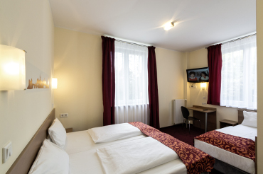 Dreibettzimmer im Dream Inn Hotel Regensburg